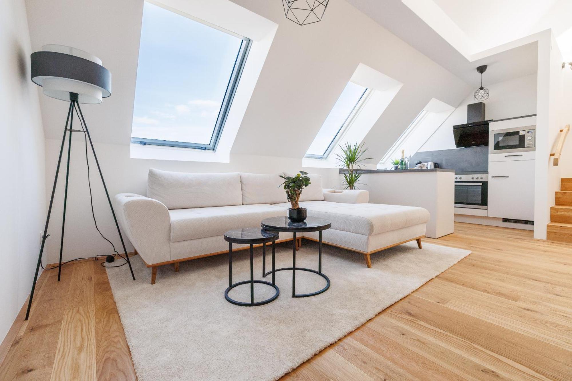 Symphony Apartments 38 - Modern Loft With Terrace And Grill In Central Location Wien Exteriör bild
